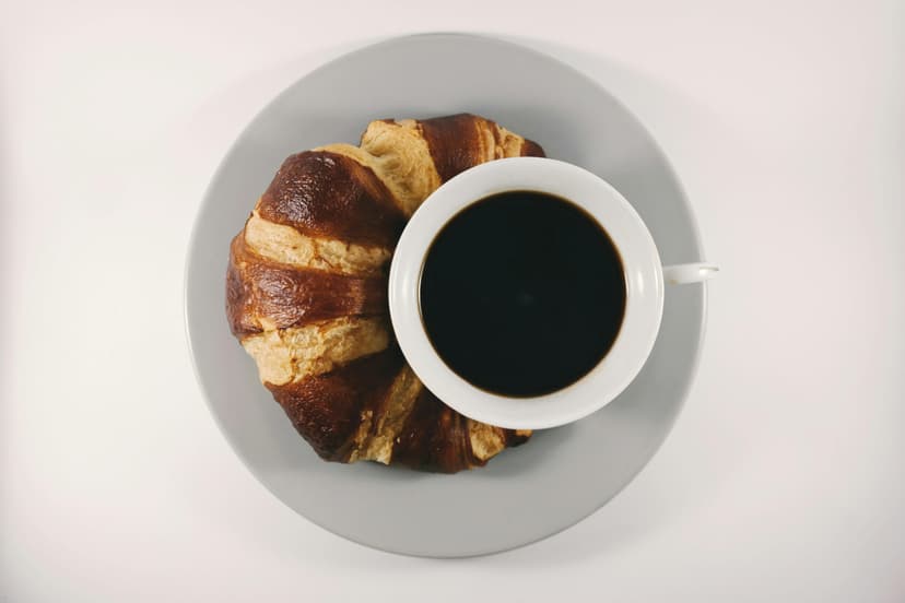 Fresh croissants